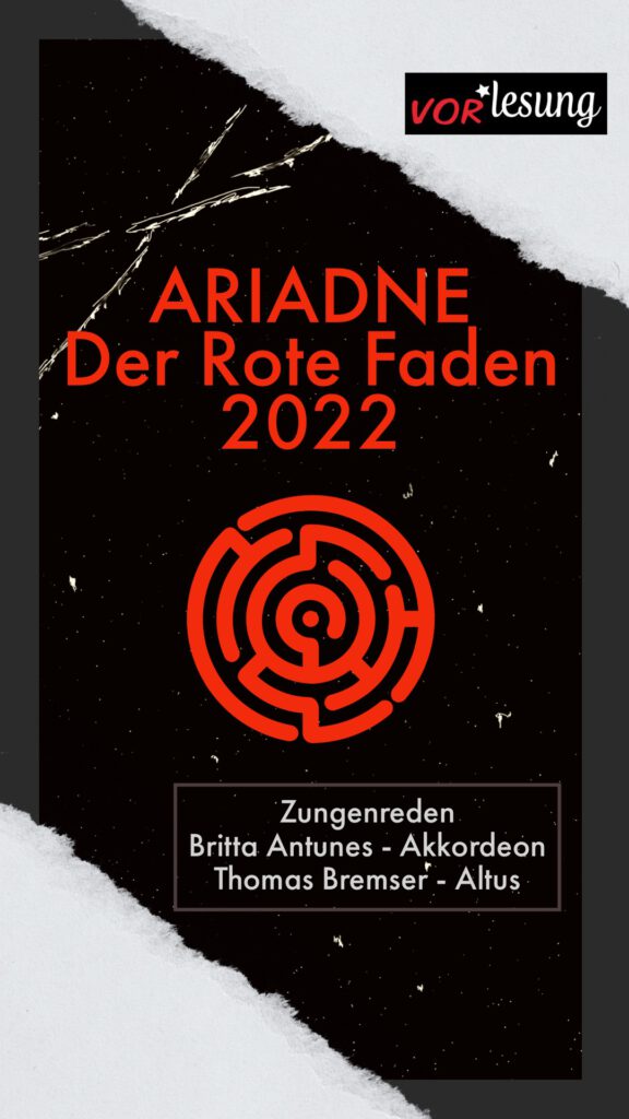 Plakatentwurf ARIADNE 2022